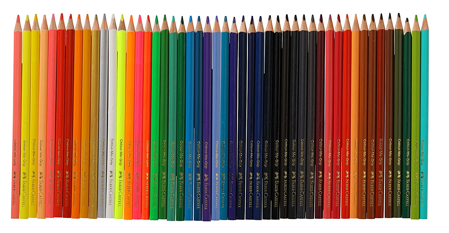 Faber-Castell 48 Triangular Colour Pencils –
