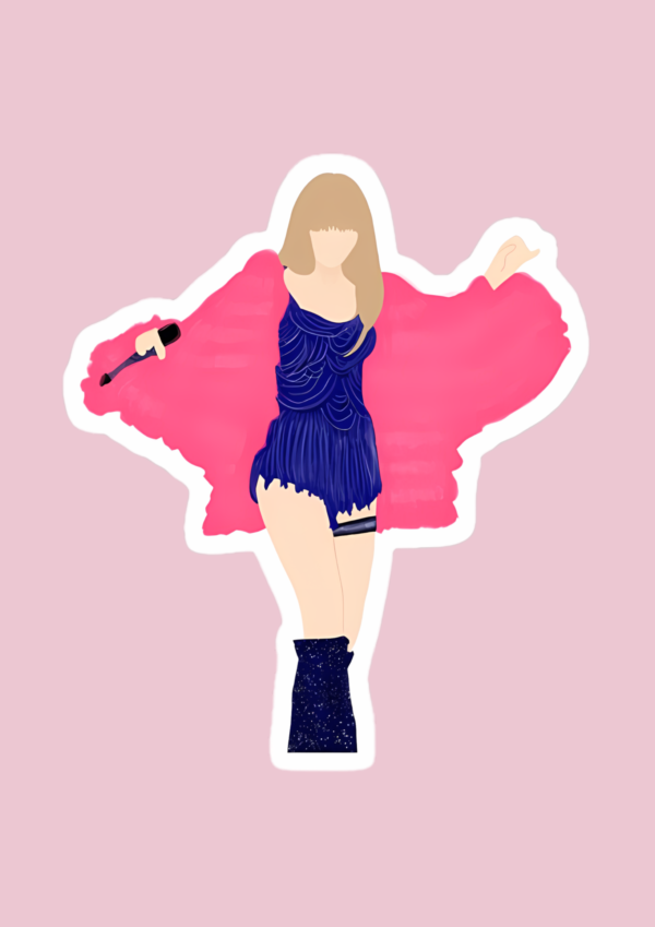 Taylor Swift Glamorous Era Sticker