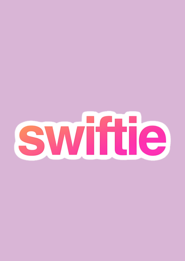 Swiftie Pride Gradient Sticker - Image 2