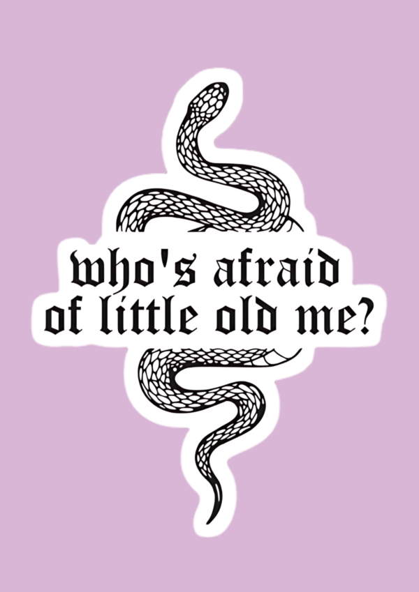 Taylor Swift Reputation Snake Sticker - Image 2