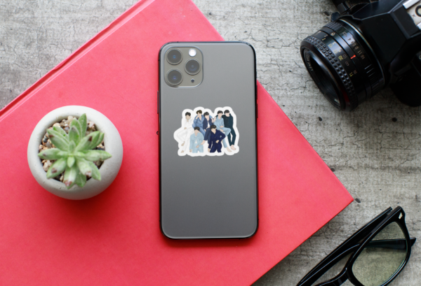 BTS Blue Hour Sticker