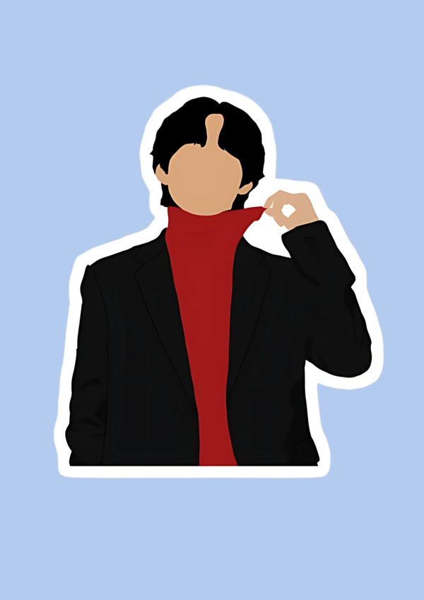 BTS V Aesthetic Sticker - Image 2