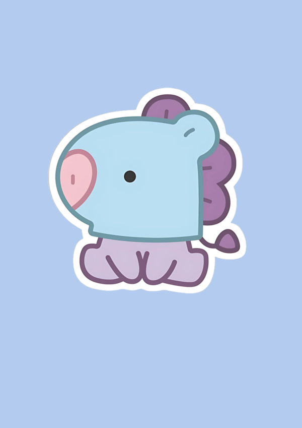 BTS BT21 Mang Sticker - Image 2