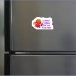 Extra Fries Funny Vibes 2D Fridge Magnet