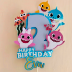 Baby Shark Cake Topper – Doo Doo Doo Birthday Decor