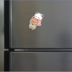 Duddububbu Magical Bond – 2D Decorative Fridge Magnet