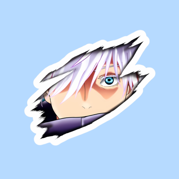 Gojo Satoru Six Eyes Jujutsu Kaisen anime waterproof vinyl sticker